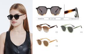 Солнцезащитные поляризационные пластиковые очки Rianova R5004