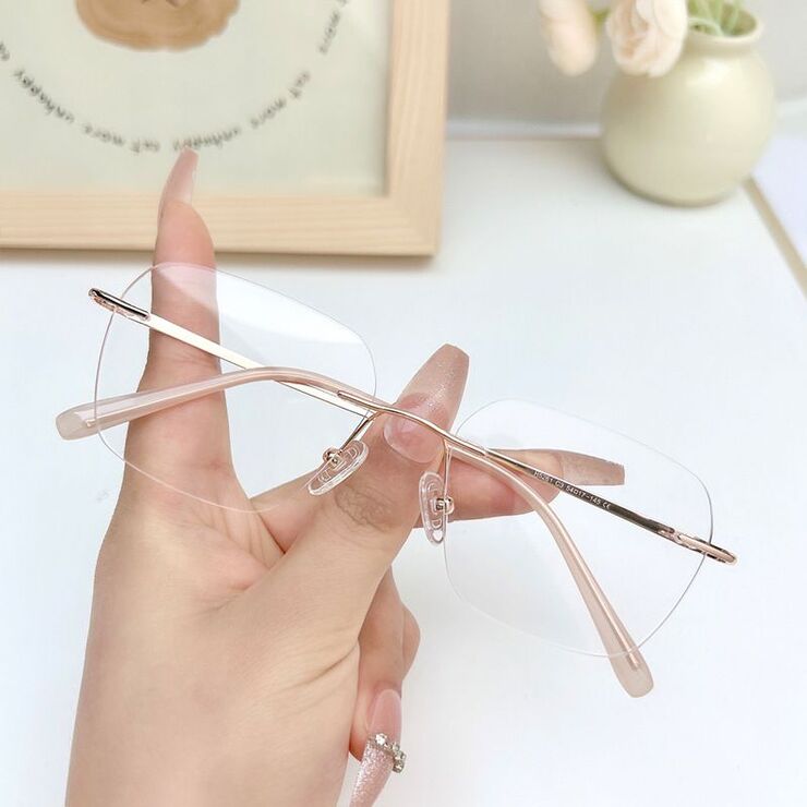 Metal rimless frame MAMO H5261