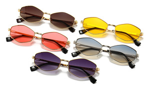 Sunglasses Elit metal with chain 310