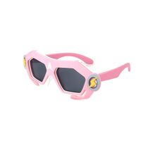 Polarized silicone sunglasses with UV400 protection for kids T32036