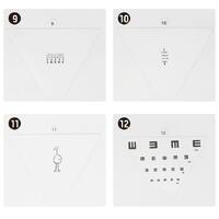 Таблица-тестер, аксессуар для фороптера