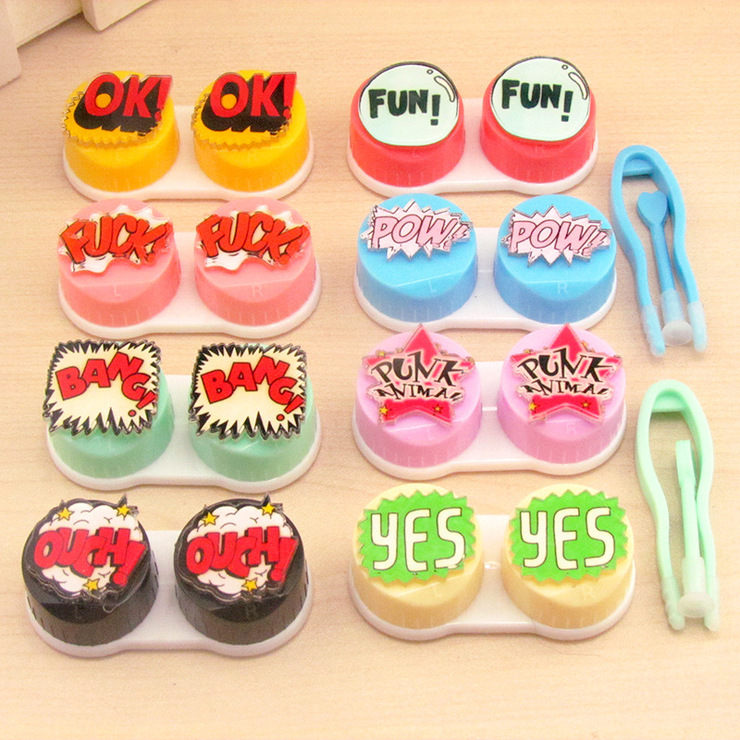 Mini set for a soft contact lens (Kits for contact lenses) XF-8EL