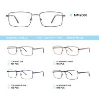 Metal men's frame for glasses MM2088