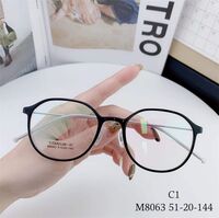 Оправа гибридная, металл + TR90, линзы с Blue Block покрытием SANTA M8063