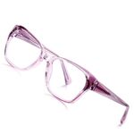 Plastic TR90 frame for glasses with Blue Ray Cut protection and spring hinges More LS006