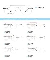Titanium frames rimless TM4002
