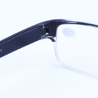 Semi-rimless diopter glasses 9177