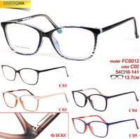 Plastic frames for glasses (flex hinges)  FCS012