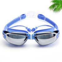 Swimming waterproof anti-fog goggles, earpugs, diopters from -1.50 to -6.00, 770-D-YU