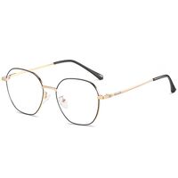 Очки металлические с защитой от синего света 9649-3-GT