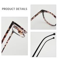 Оправа для очков пластиковая TR90 с защитой от синего света, с флексом FA87183