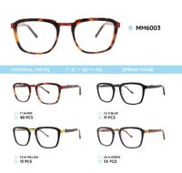 Metal men's frame for glasses MM6003