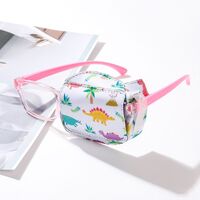 3D occluder for glasses, children's eye cartoon eye patch mask for amblyopia, strabismus, after surgery