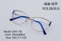 Metal ultrathin frames Wilibolo G95-195