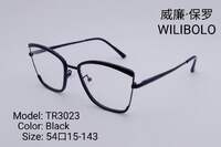 Оправа металл + TR90 ультратонкая женская с флексом Wilibolo TR3023