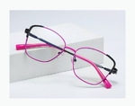 Metal blue blocker frames for glasses MORE 3014