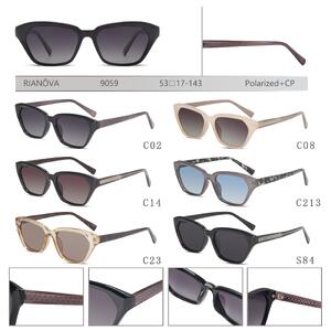 Polarized PC+CP plastic sunglasses Rianova R9059