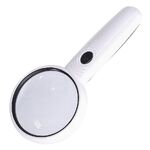 Magnifier with universal backlight, magnifying glass with handle 6H-5-XX, diameter 75 mm, magnification: 5Х, 12Х