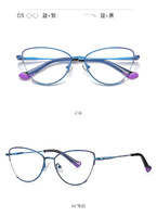 Metal blue blocker frames for glasses 3011