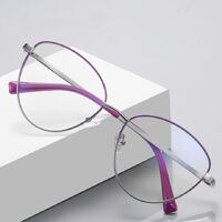 Metal Blue Blocker frames for glasses MORE FCS3085