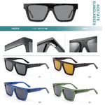 Поляризационные солнцезащитные пластиковые очки из материала ацетат Big City HS2839