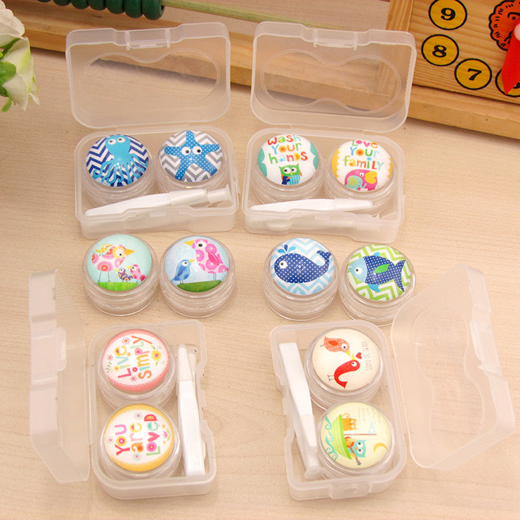 Mini set for a soft contact lens (Kits for contact lenses) XF4Starfish
