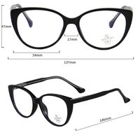 Оправа комбинированная с линзами Blue Ray Cut MAMO TR9819