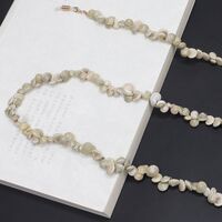 Металлическая нескользящая цепочка золотого цвета, с ракушками, для очков и масок GL324