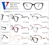 Оправа пластиковая из ацетата TR90 + металл с флексом D1523-DA