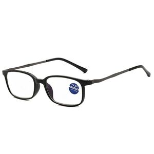 Plastic reading glasses 615 with metal temple and Blue ray cut protection, diopters from +1.00 to +4.00