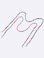 Набор из двух цепочек для очков с рождественскими оленями и рогами GM071