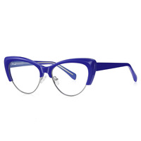 Plastic TR90 frames for glasses with Blue Ray Cut protection and flex hinges FOCUS FCS2178