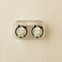 Mini soft contact lens kit W806-35透明五卡通