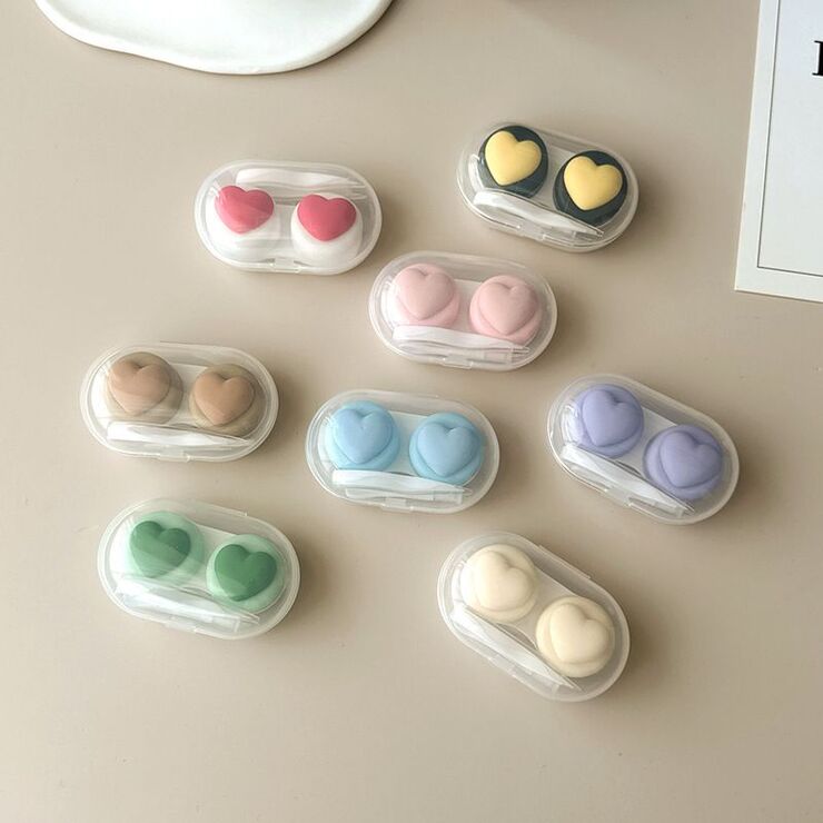 Mini soft contact lens kit PP-X65八色爱心