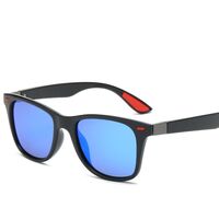Polarized plastic TR90 sunglasses with UV400 protection 4195-GT