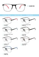 Металлическая оправа с дужками из материала TR-90 HC05-10