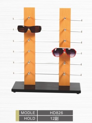 Demonstration stand with 12 glasses slots HD826