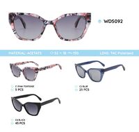 Plastic acetate frames polarized sunglasses WD5092