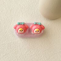 Mini soft contact lens kit retractable W-CT23立体娃娃头