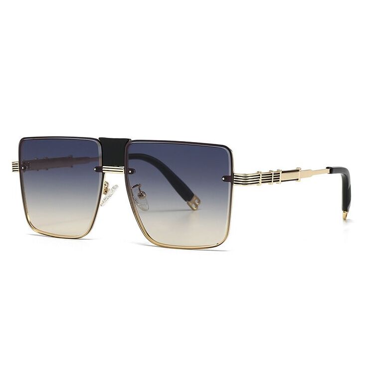 Metal retro square sunglasses Elit 2A535-EL