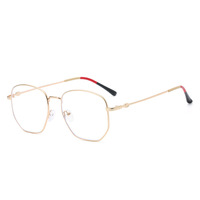 Металлические очки с защитой от синего света Blue Block F007