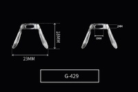 Solid nose pad G-406, G-412, G-426, G-428, G-429, G-433