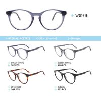 Plastic acetate eyeglasses frame for women WD1413