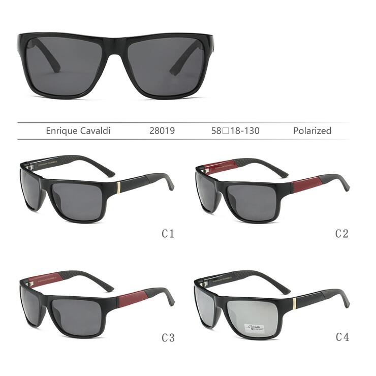 Polarized plastic sunglasses Enrique Cavaldi EC28019