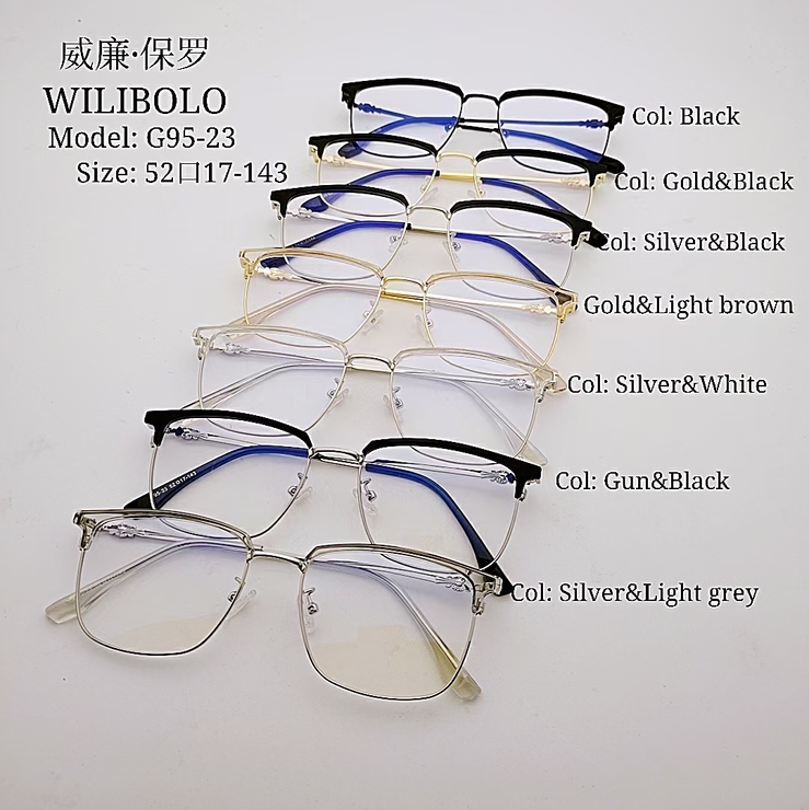 Metal ultrathin frames Wilibolo G95-23