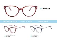 Plastic acetate eyeglasses frame for women WD4276
