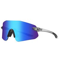 Plastic rimless sunglasses with UV400 protection 2977-GT
