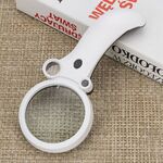 Лупа с универсальной подсветкой, увеличительное стекло с ручкой 600600BH-XX, диаметр 75 мм, увеличение: 2,5X, 25X, 55X