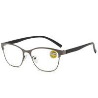 Metal eyeglasses for reading 89862 with Blue ray cut, diopters from +1.00 to +4.00