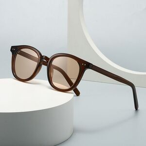 Plastic sunglasses in retro frame Elit 28005-EL